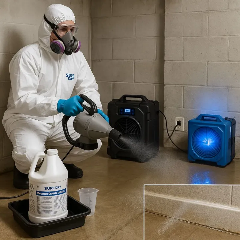 Sanitization and Odor Removal process in Clarendon County, SC