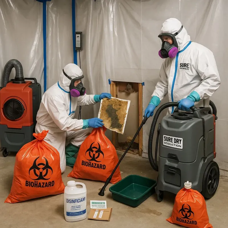 Contaminated Water Handling Protocols process in Clarendon County, SC